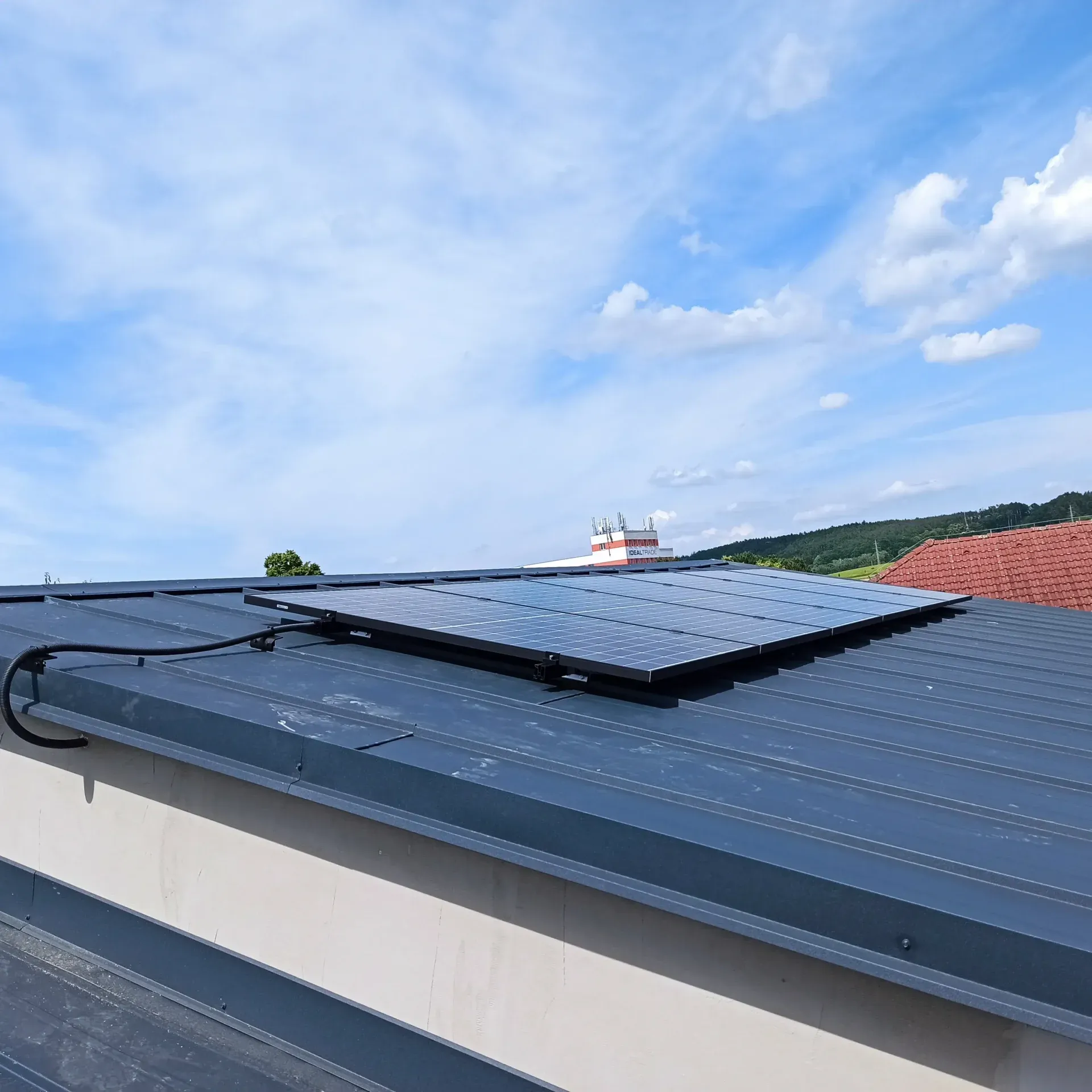 Ukázka realizace RP Instal: Fotovoltaický ohřev teplé vody