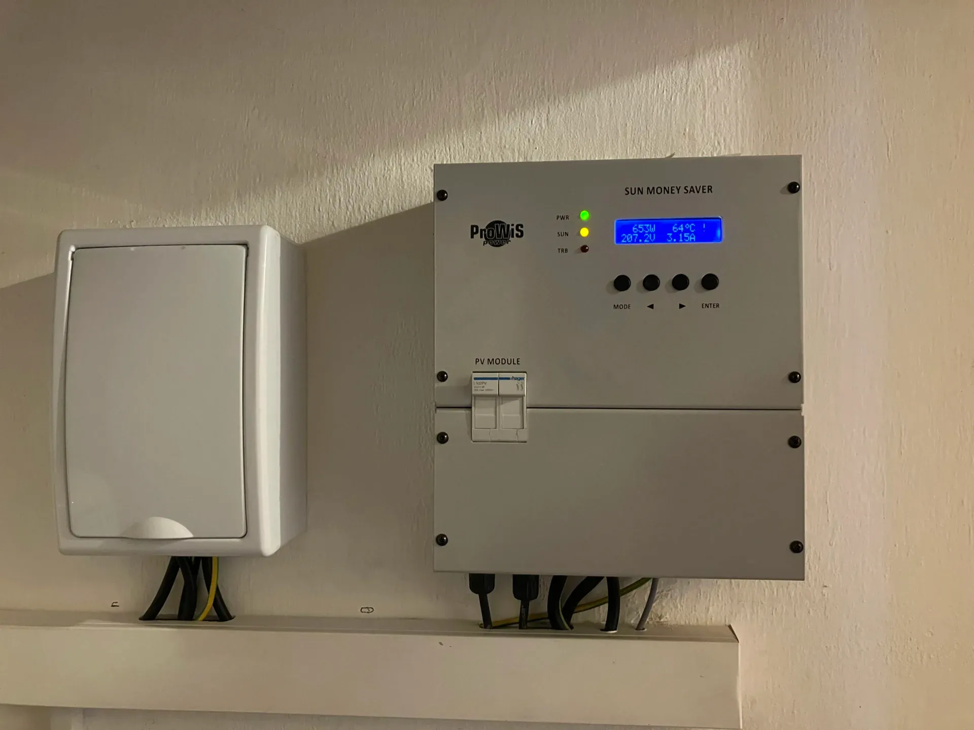 Ukázka realizace RP Instal: Fotovoltaický ohřev teplé vody