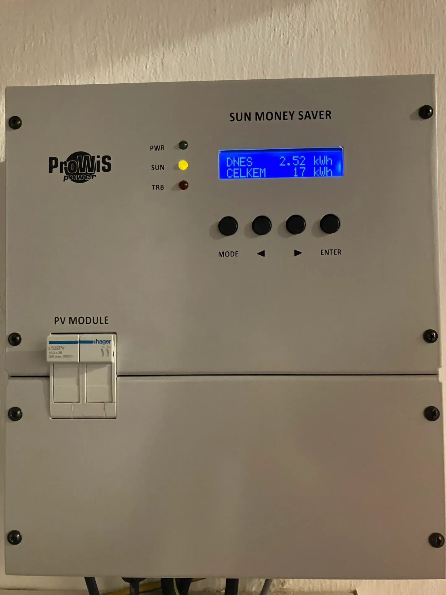 Ukázka realizace RP Instal: Fotovoltaický ohřev teplé vody
