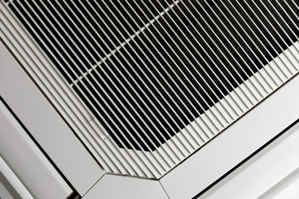 Detail vzduchotechniky rekuperace